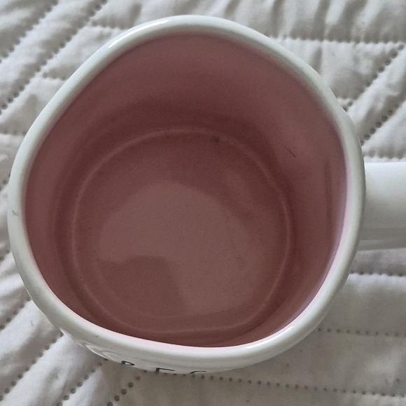 Rae Dunn White and Yellow Floral Mug - Picture 2 of 3